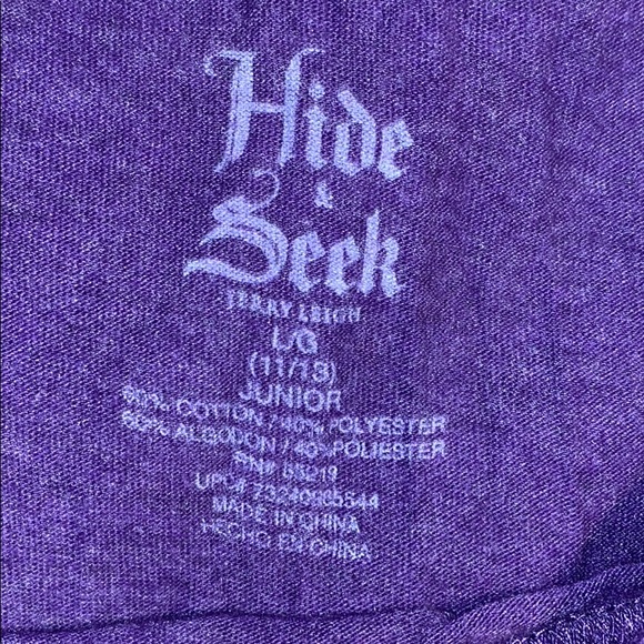 Paris No 9 Purple Graphic Tee - Picture 2 of 3